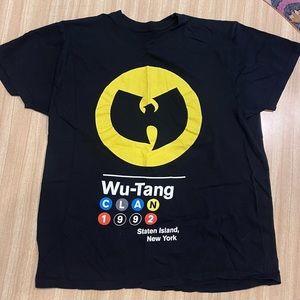 WU-TANG CLAN 1992 STATEN ISLAND T-SHIRT - SIZE LARGE